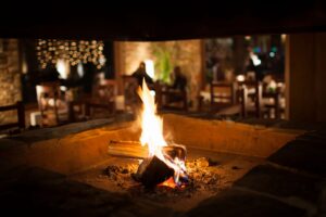 Outdoor Dining with Heaters for Date Nights during Covid