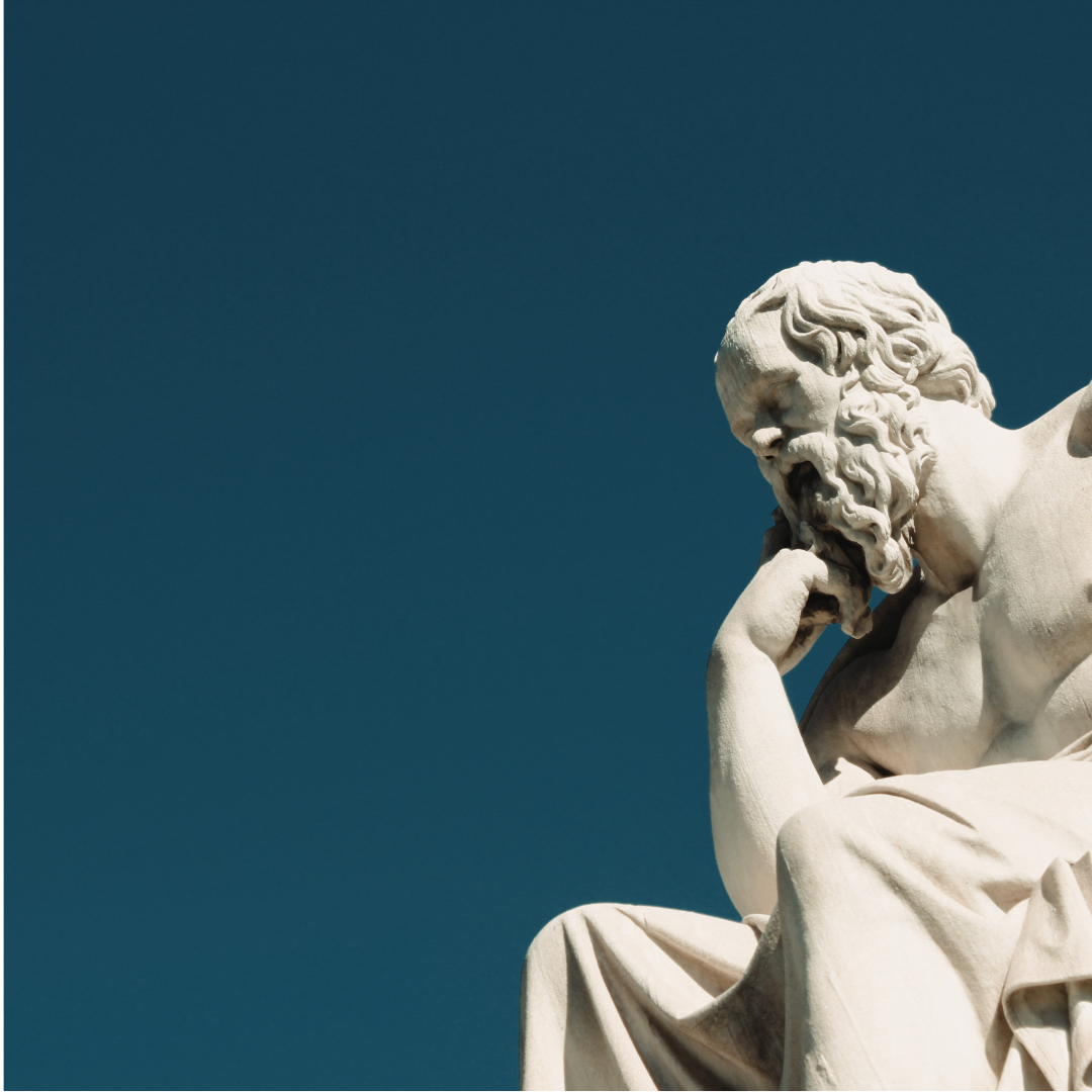 This is a picture of stoic philosopher socrates. A therapist in Savannah, GA can help you create a positive mindset to get through tough times like this great Greek once did.