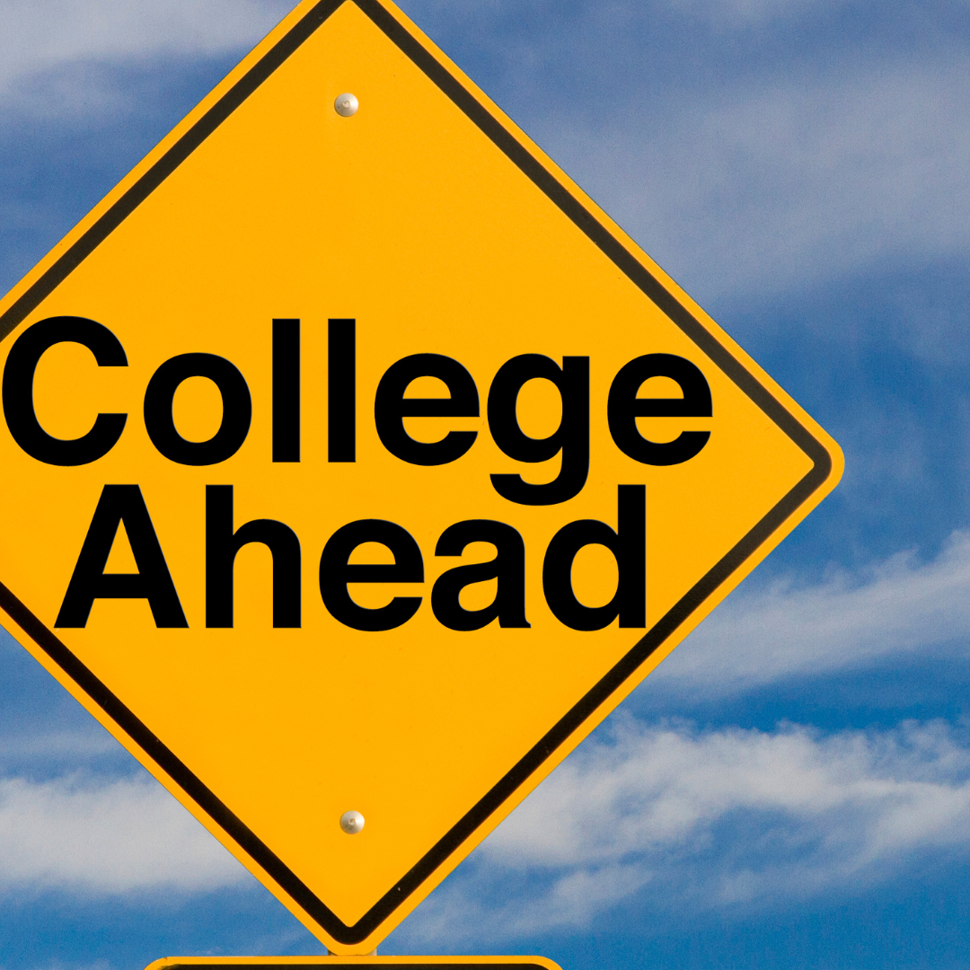 This image represents college ahead, something a therapist at water's edge counseling can help with in Savannah, GA.